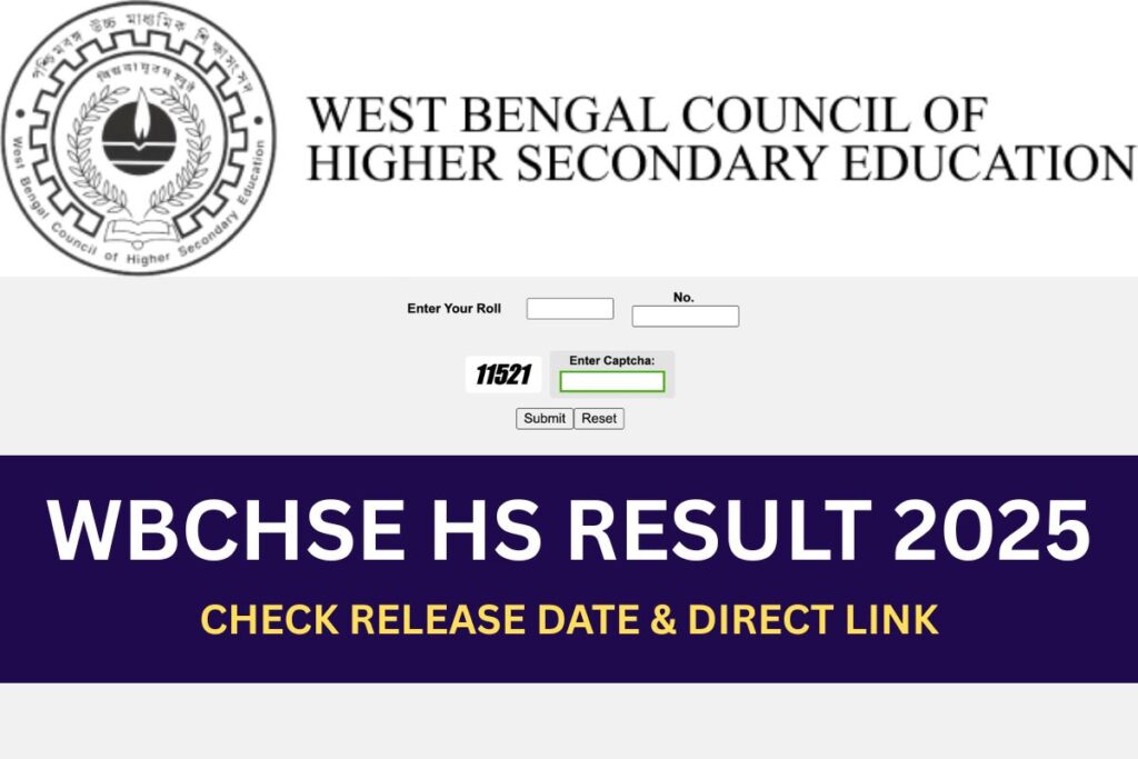 ⁠WBCHSE HS Result 2025, Release Date, How to check