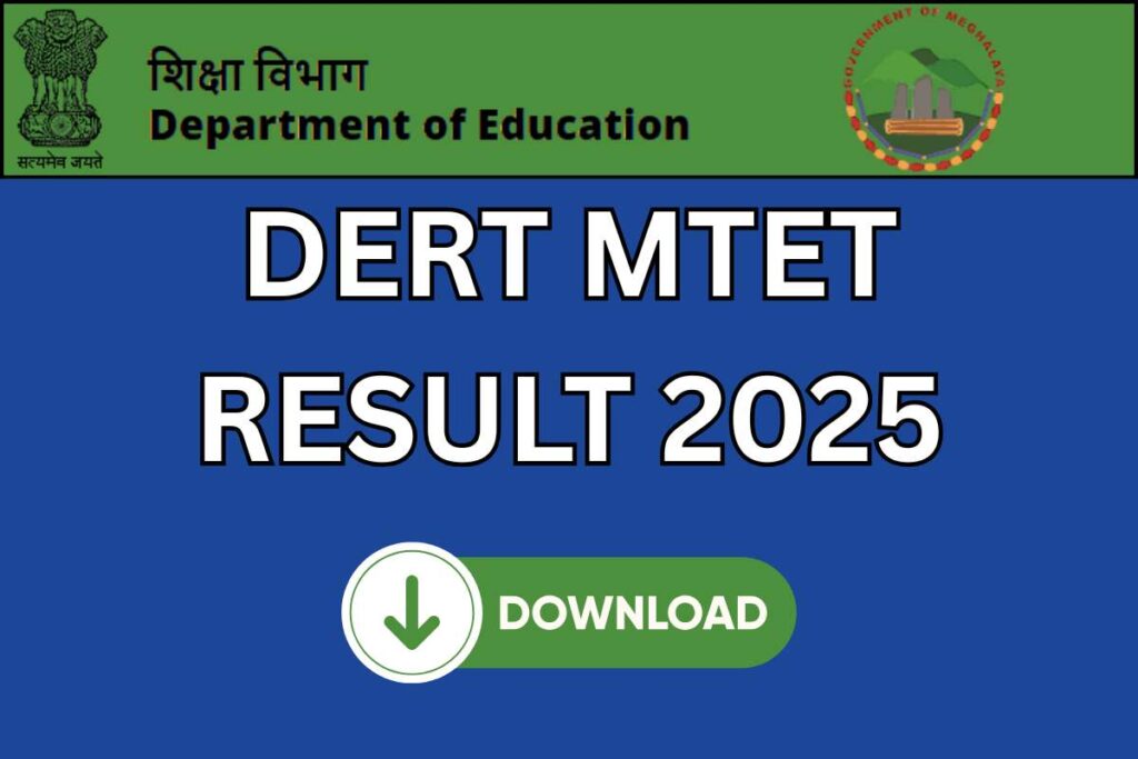 DERT MTET Result 2025