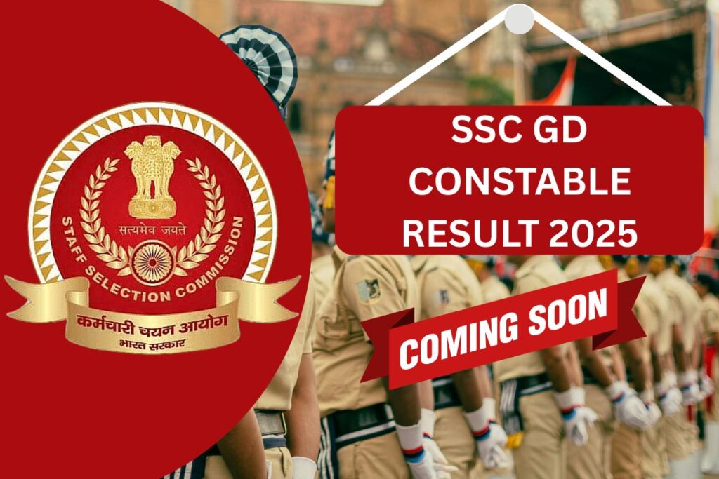 ⁠SSC GD Constable Result 2025, Download Scorecard, Cut  Off